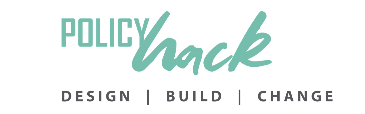 Banner for Policy Hackathon